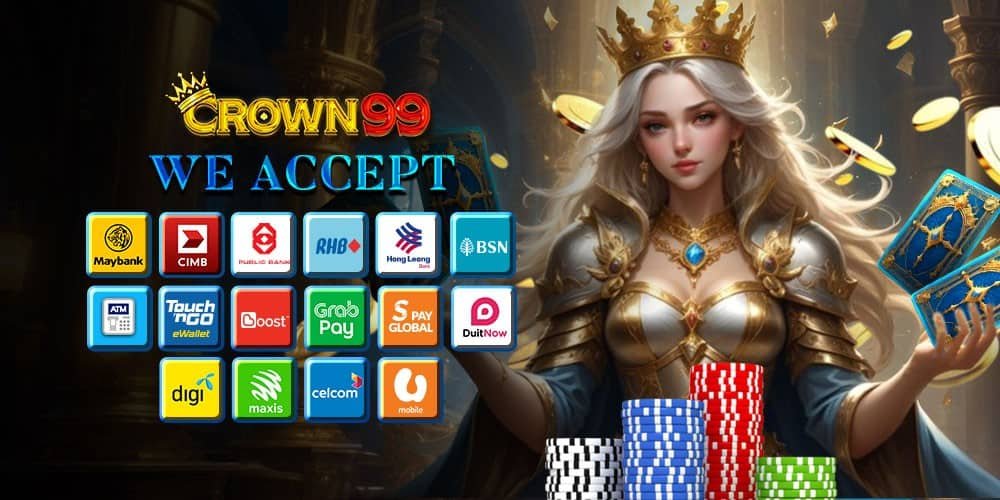 Crown99 weekly lucky draw promotion banner
